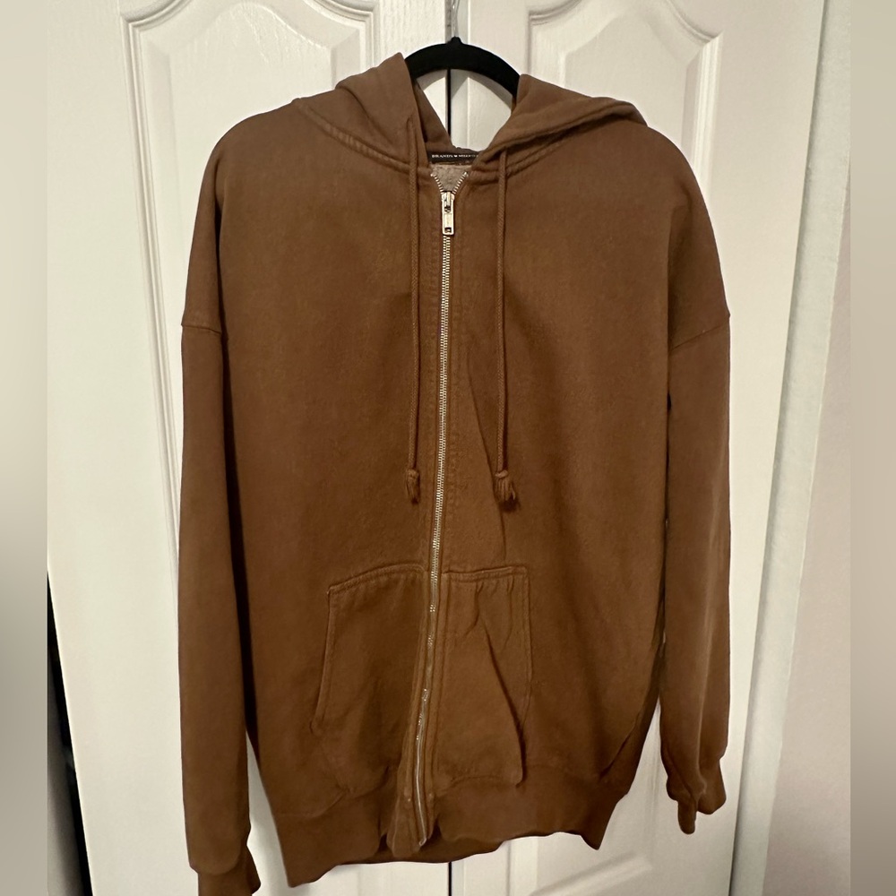 Brandy Melville Zip up hoodie